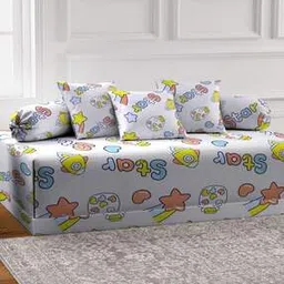 arrabi 130 GSM Printed Full Diwan Set-picture-36