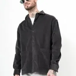 british club Men Loose Fit Jacket with Insert Pockets-picture-40