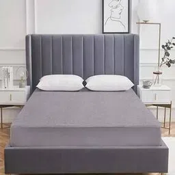 avi 200 GSM Waterproof Breathable Fitted Queen-Size Mattress Protector-picture-38
