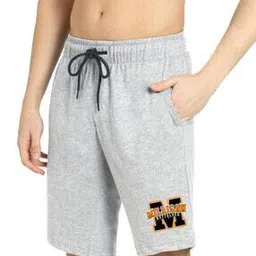 kart black Men Self-design Regular Fit Shorts-picture-37