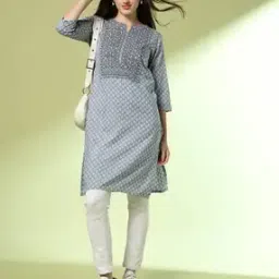 acai Women Printed Straight Kurta-picture-44