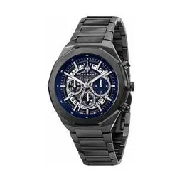 Men Analogue Watch with Metallic Strap-R8873642012-image-0