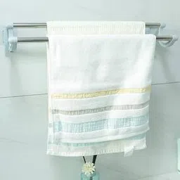 kuber industries Pack of 2 Stainless Steel Towel Hangers-picture-10