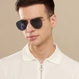 john jacobs Unisex UV Protected Aviator Sunglasses -JJ S13151-picture-12