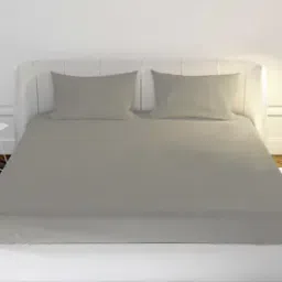 mayfair homes london 144 TC King Size Bedsheet with 2 Pillow Covers-picture-20