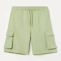 fame forever by lifestyle Boys Regular Fit Flat-Front Shorts image 1