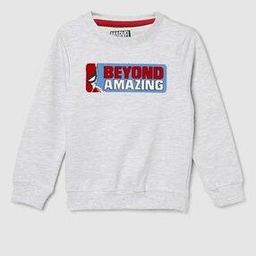max Boy Typographic Print Regular Fit Sweatshirt with Ribbed Hem-picture-39