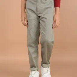 crimsoune club Boys Self-design Chinos image 1