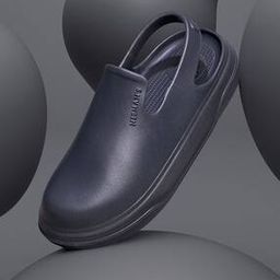 neemans Men Perforated Sling Back Clogs-picture-30