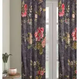 homely by romee Floral Print Door Curtain-picture-36