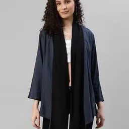 deebaco Women Loose Fit Front-Open Shrug-picture-12