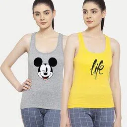 friskers Typography Print Tank Tops-picture-12