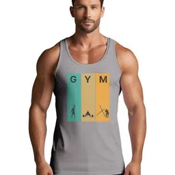 neonomad Cotton Graphic Sleeveless Vest image 1