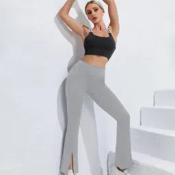 leia  Women High Rise Boot Fit Trousers image 1