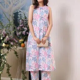 gosriki Women Floral Straight Kurta Set-picture-32