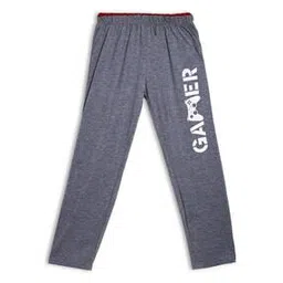 my sweet angel Boys Typographic Print Track Pants-picture-29