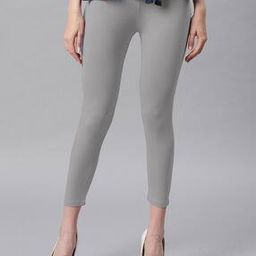 janasya Solid Leggings-picture-21