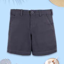 kiddopanti Boys Flat-Front Regular Fit Shorts-picture-23