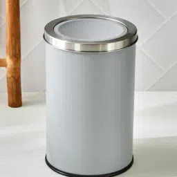 home centre Metal Swing Waste Bin - 8L image 1