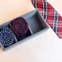 3 Slot Tie Organizer Tray -image-0