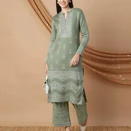 melange by lifestyle Women Kurta Set-picture-52