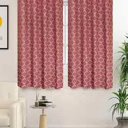 saral home Cotton Window Room Darkening Curtain 2PC-picture-14