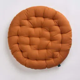 skanda fab Stitched Round Floor Cushion image 1