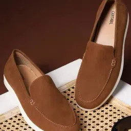 cantabil Men Loafers with PU Upper image 1