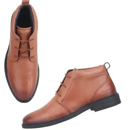 red chief Men Round-Toe Lace-Up Shoes image 1