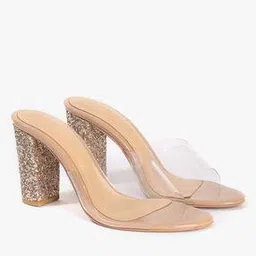 catwalk Chunky Heeled Slip-On Sandals-picture-30