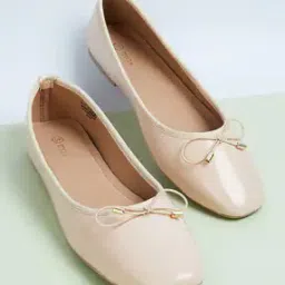 Women Slip-On Round-Toe Ballerinas-image-1