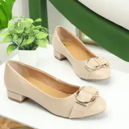Women Round-Toe Heeled Shoes-image-55