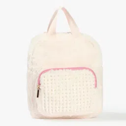 rio girls Girls Fur Backpack with Adjustable Strap image 1