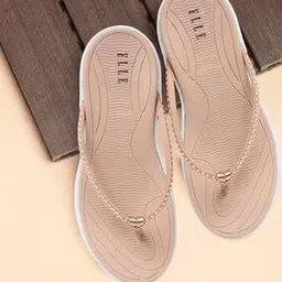 elle Women Embellished Thong-Strap Flat Sandals-picture-24