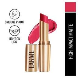 lakme 9 to 5 Powerplay Priming Matte Lipstick Lasts 16 Hrs - Ruby Rush-picture-11