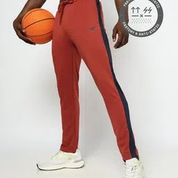 performax Men Active Colourblock Straight Track Pants-picture-24