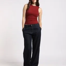 outryt by azorte Ribbed Regular Fit Crew-Neck T-Shirt-picture-47