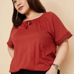 max Women Oversized Fit Round-Neck Top-picture-4
