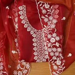 jaipur kurti Embroidery Unstitched Dress Material-picture-38