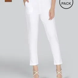 lyra Pack of 2 Leggings with Elasticated Waist-picture-44