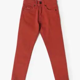 lee cooper Boys Regular Fit Flat-Front Trousers-picture-25