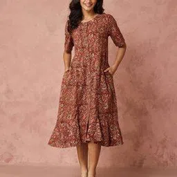 fabindia Women A-line Dress-picture-34