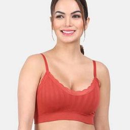 amour secret Striped Non-Wired Sports Bra-picture-8