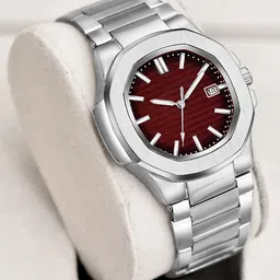 Shocknshop Men Alloy Dial & Stainless Steel Straps Analogue Multi Function Watch MT804-picture-21