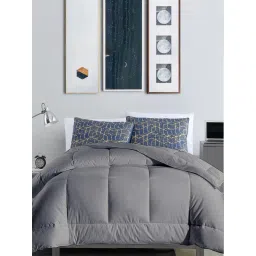 Razzai Microfiber Grey Mild Winter 300Gsm Single Bed |Quilt|Dohar image 2