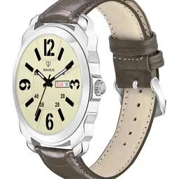 Walrus Men Printed Dial & Brown Straps Analogue Watch WWTM-MVRK-XII-010907_D image 2