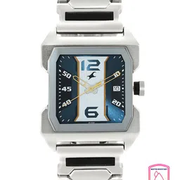 Fastrack Men Navy Blue & White Analogue Watch NM1474SM05-picture-29
