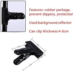 SHOPEE Heavy Duty Spring Clamp, Photo Studio Heavy Duty Metal Spring Clamp Backdrop Clip for Photography Background Backdrops image 3