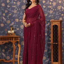 House of Pataudi Embellished Sarees-picture-18