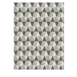 Jaamso Royals Grey Triangle Quilt Peel and Stick Self Adhesive Wallpaper image 3